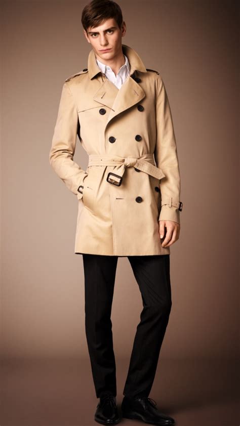 sizing burberry trench|men's Burberry trench coat classic.